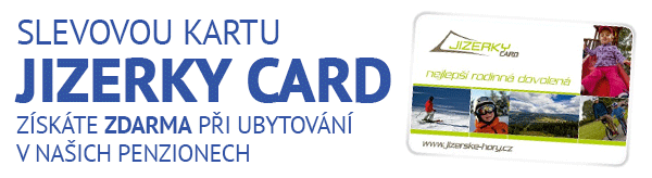 Slevová karta Jizerky CARD B